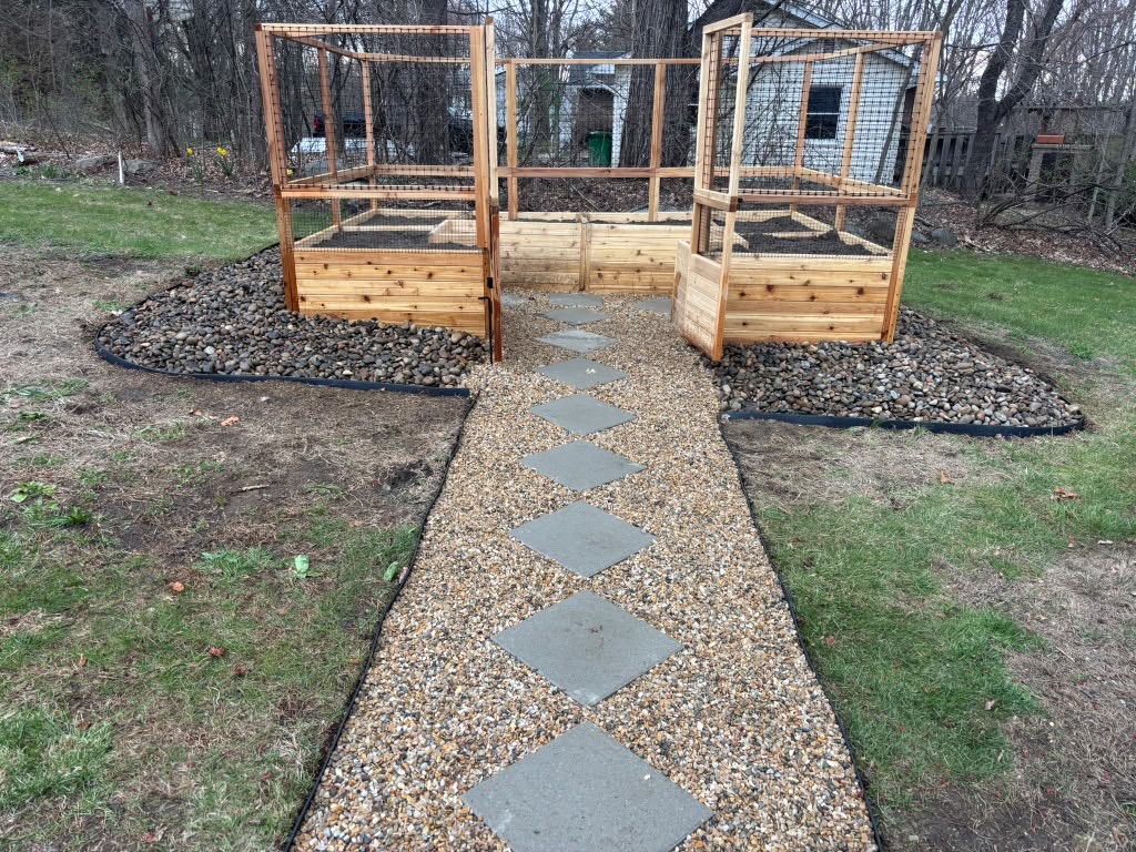 Stone walkway Hudson Valley